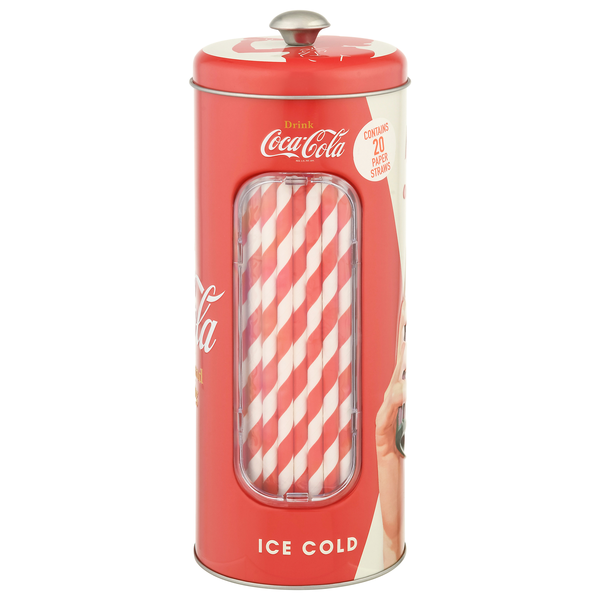 Coca-Cola Paper Straws