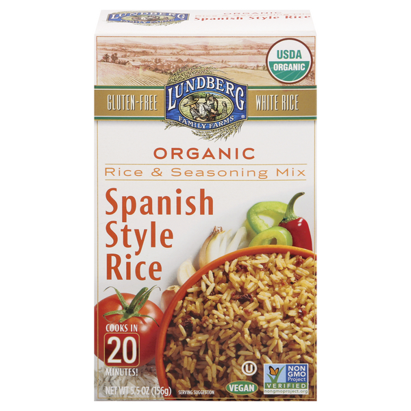 Save on Lundberg Spanish Style Rice & Seasoning Mix Organic Order