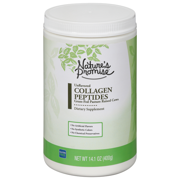 Nature's Promise Unflavored Collagen Peptides Dietary Supplement Powder