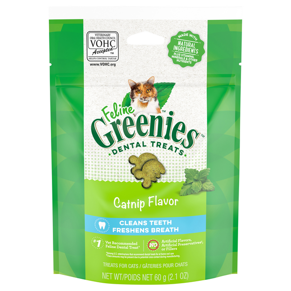 Save on Feline Greenies Dental Cat Treats Catnip Flavor Order Online