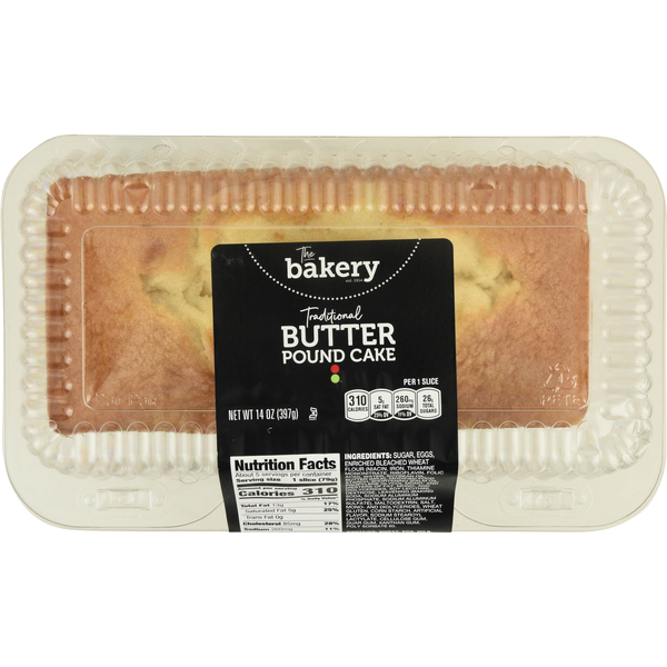 Stop & Shop The Bakery Traditional Butter Pound Cake