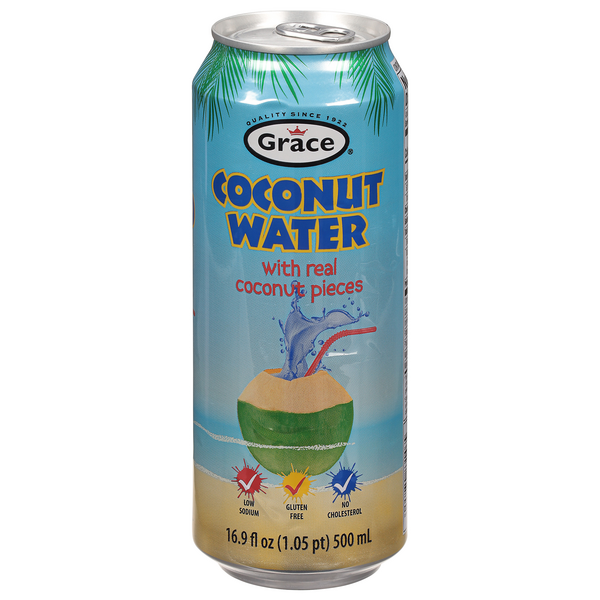 Coconut Water Can With Pulp