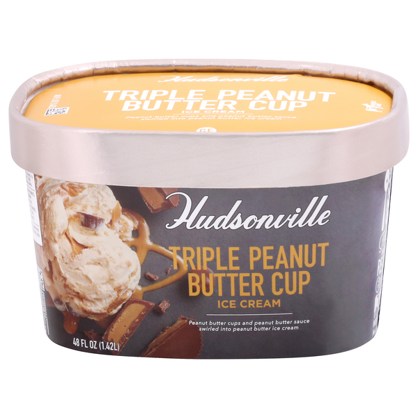Hudsonville Triple Peanut Butter Cup Ice Cream