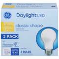 GE LED Daylight Classic Shape Light Bulbs Non-Dimmable 12w