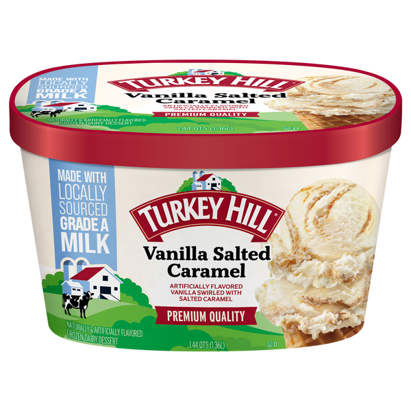 Turkey Hill Vanilla Salted Caramel Frozen Dairy Dessert