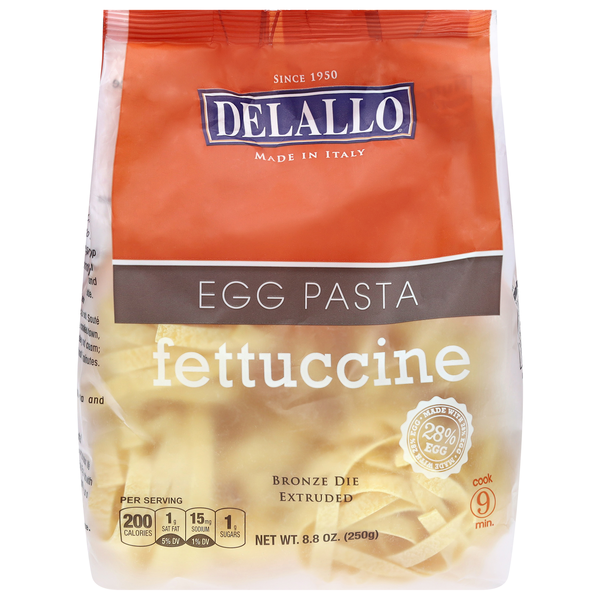 DeLallo Fettuccine Egg Pasta