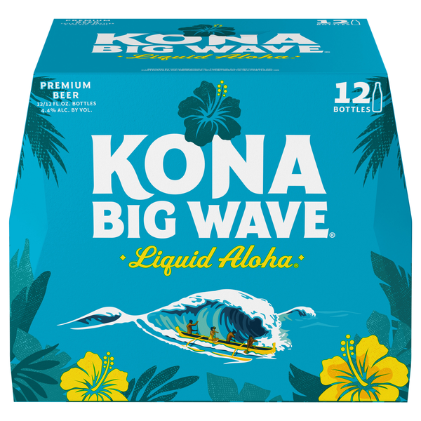 Kona Brewing Co. Big Wave Golden Ale Beer - 12 pk