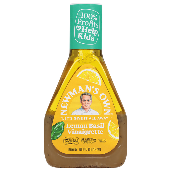 Newman's Own Lemon Basil Vinaigrette Dressing