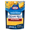 Kraft Shredded Sharp Cheddar with a Touch of Cream Cheese