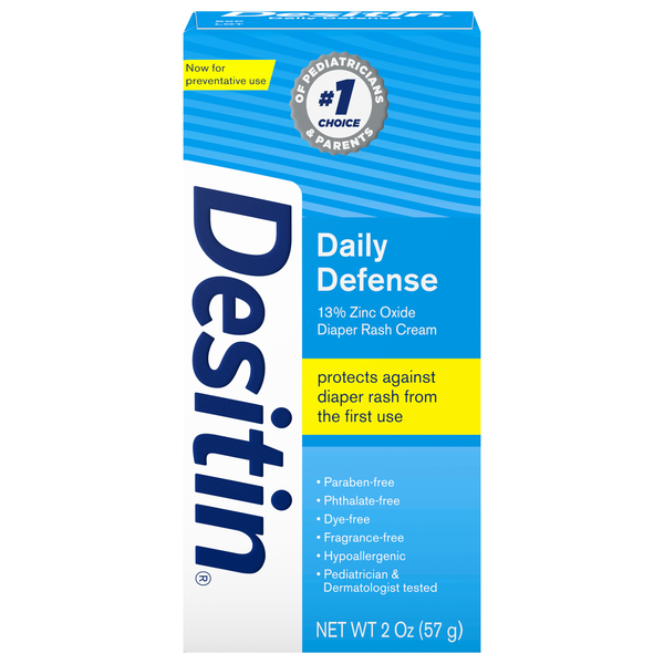 Desitin Diaper Rash Creamy with Aloe & Vitamin E 10% Zinc Oxide