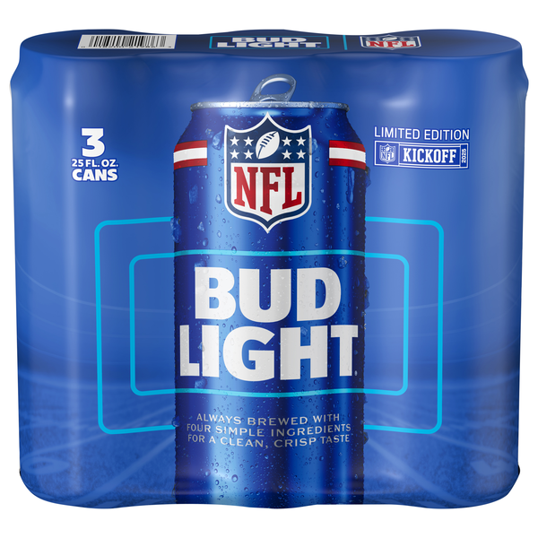 Bud Light Beer - 3 pk