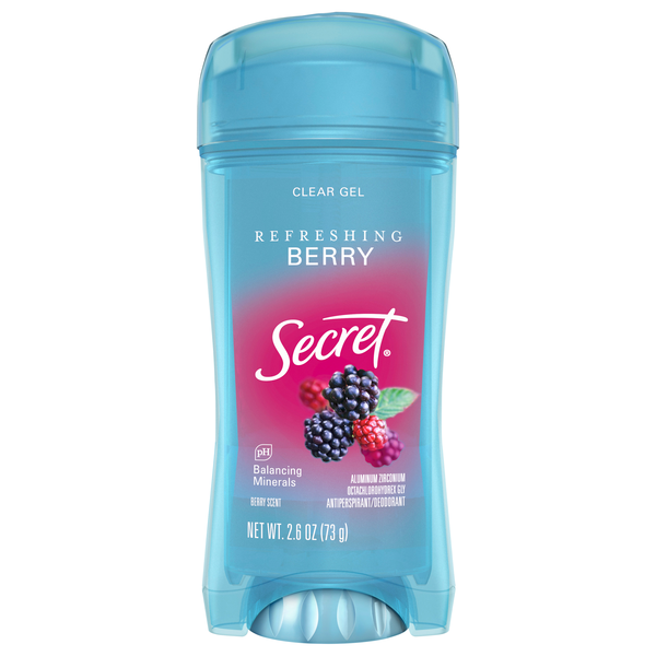 Secret Refreshing Berry Antiperspirant Deodorant Clear Gel