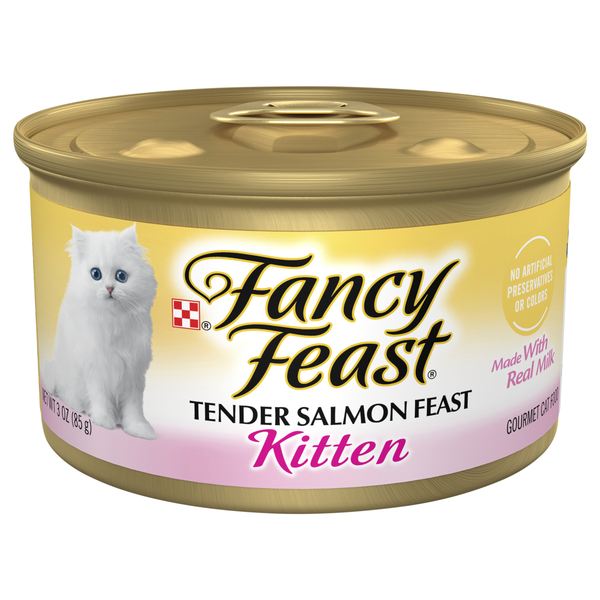 Fancy Feast Gourmet Tender Salmon Feast Wet Kitten Food