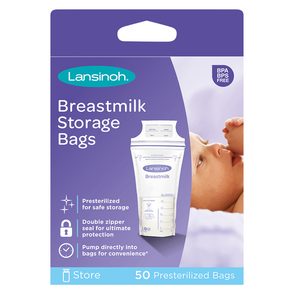 Lansinoh Breastmilk Storage Bags Pre-Sterilized
