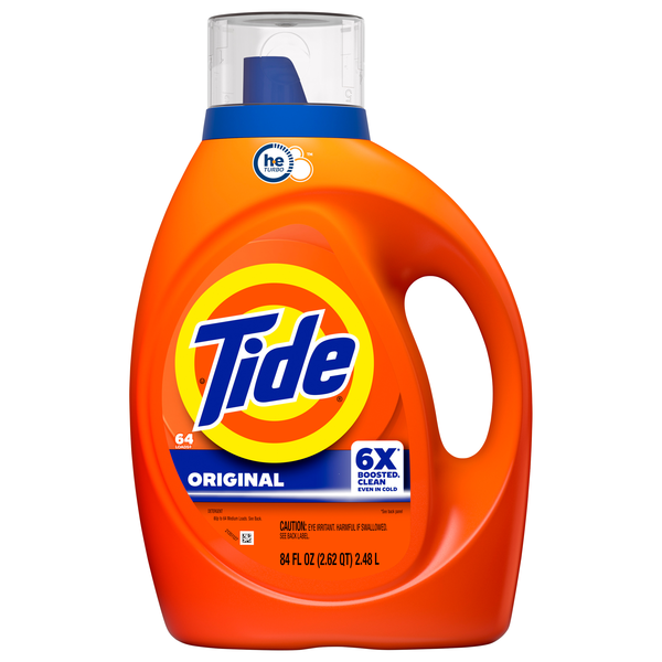 Tide HE Turbo Clean Original Scent Liquid Laundry Detergent