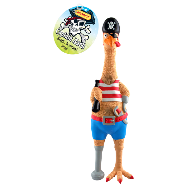 Ruffin' It Captain Jack Small Dog Toy