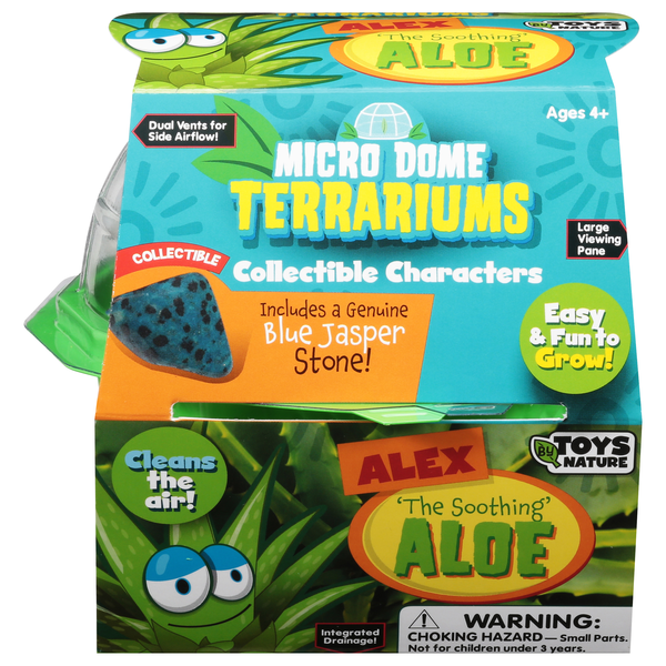 Toys By Nature Micro Dome Terrariums Alex The Soothing Aloe