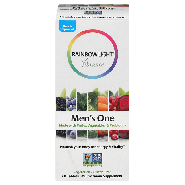 Rainbow Light Vibrance Men's One Multivitamin Tablets
