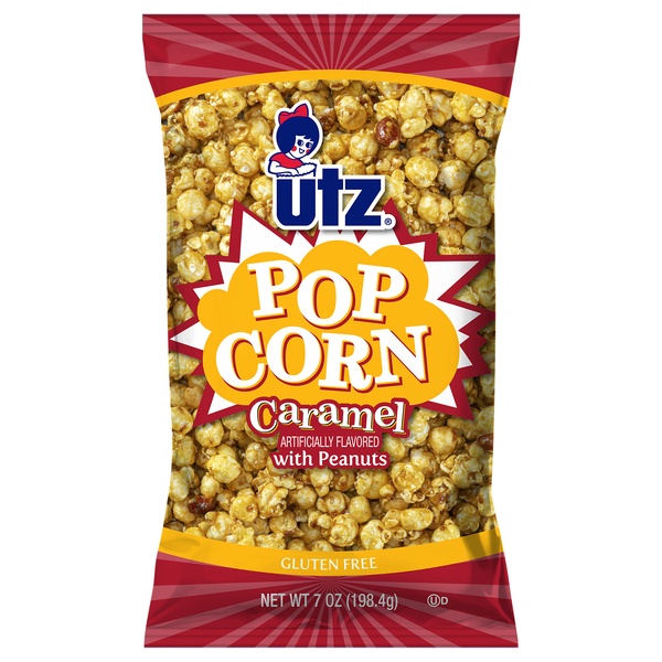 Utz Caramel Popcorn with Peanuts