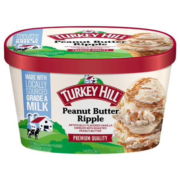 Turkey Hill Peanut Butter Ripple Frozen Dairy Dessert