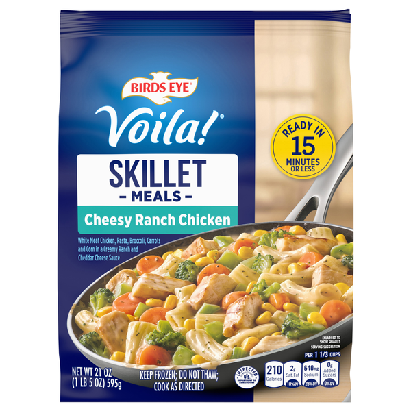 Birds Eye Voila! Cheesy Ranch Chicken Frozen Skillet Meal