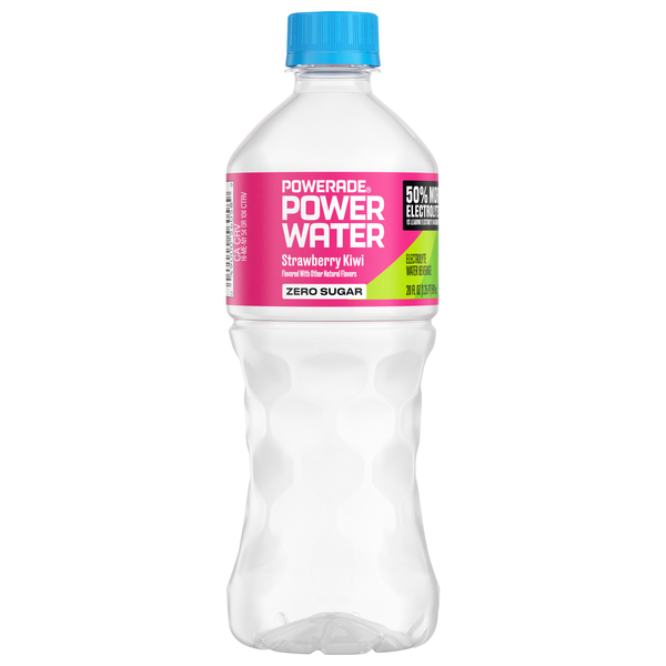 POWERADE Power Water Zero Sugar Strawberry Kiwi Flavored Water