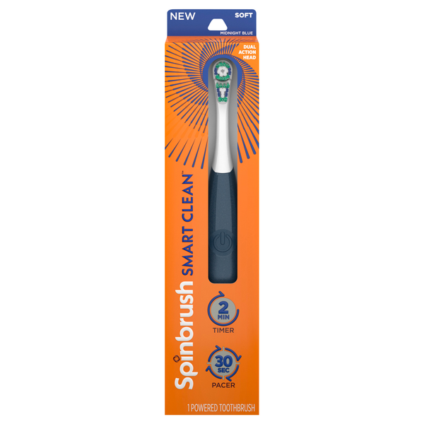 Spinbrush Smart Clean Soft Toothbrush