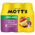 Mott's No Sugar Added Pineapple Passion Fruit Juice Blend - 8 pk