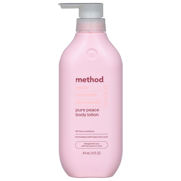 Method Peony Rose Water & Pink Sea Salt Pure Peace Body Lotion