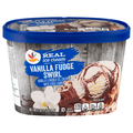 Our Brand Vanilla Fudge Swirl Real Ice Cream