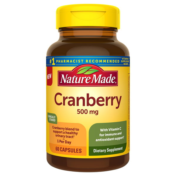 Nature Made Cranberry 500 mg Capsules
