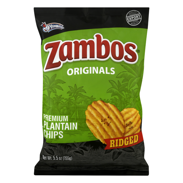Zambos Premium Original Ridged Plantain Chips