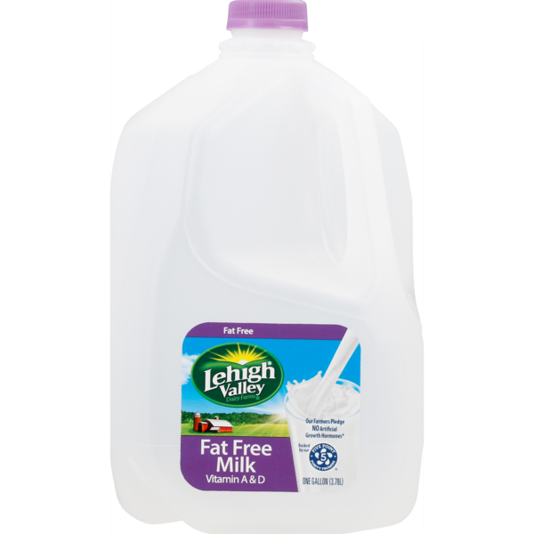 Save on Lehigh Valley Dairy Pure Fat Free Milk Order Online Delivery