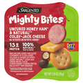 Sargento Mighty Bites Ham Colby-Jack Ritz Crackers & Cocoa Pretzel Balls