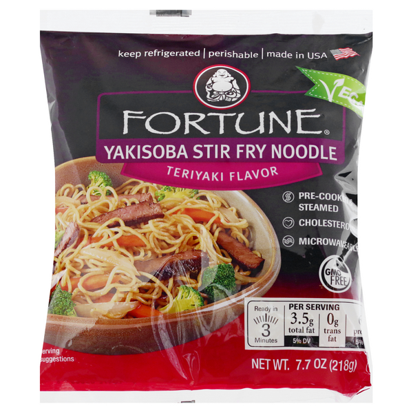 Save on Fortune Yakisoba Stir Fry Noodles Teriyaki Refrigerated Order