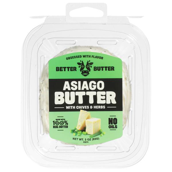 Better Butter Asiago Butter with Chives & Herbs
