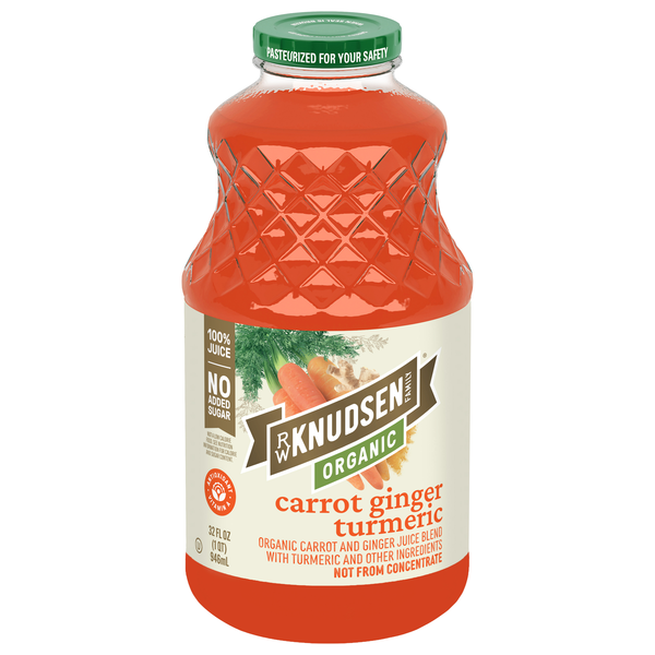 R.W. Knudsen Family Organic Carrot Ginger Turmeric Juice