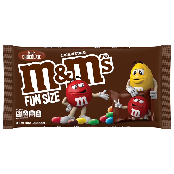 M&M's Milk Chocolate Candy Fun Size