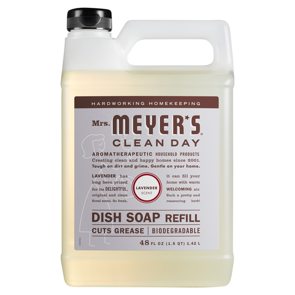 Mrs. Meyer's Clean Day Liquid Dish Soap Refill Lavender