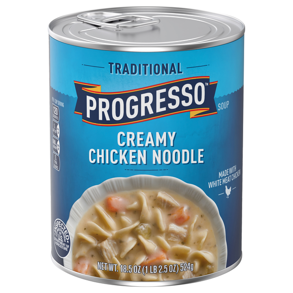 Save on Progresso Traditional Creamy Chicken Noodle Soup Order Online