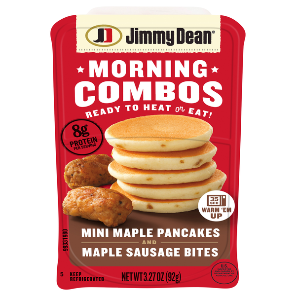 Jimmy Dean Morning Combos Mini Maple Pancakes & Maple Sausage Bites