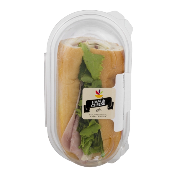 GIANT Deli Sub Sandwich Ham \u0026 Cheese 