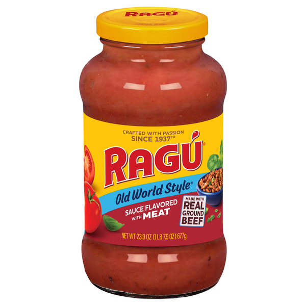 RAGU Old World Style Pasta Sauce Flavored with Meat