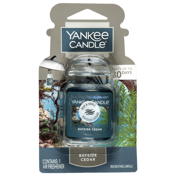Yankee Candle Bayside Cedar Car Jar Air Freshener