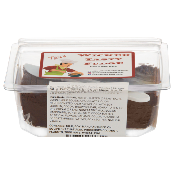 Nick's Chocolate Wicked Tasty Fudge