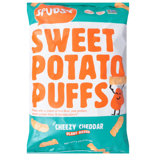 Save on Spudsy Sweet Potato Puffs Cheesy Cheddar Vegan Gluten Free Order Online Delivery Food Lion