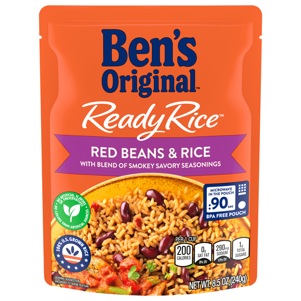 Ben's Original 90 Second Microwave Ready Red Beans & Rice
