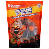 PEZ Halloween Candy & Mini Dispensers - 12 ct