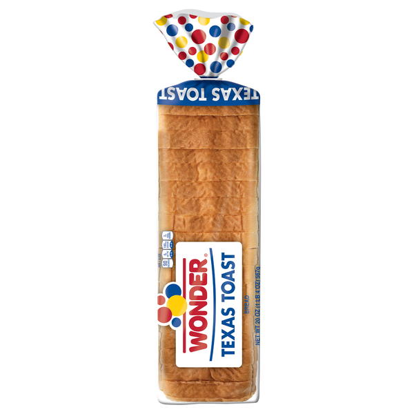 Wonder Texas Toast White Bread Sliced