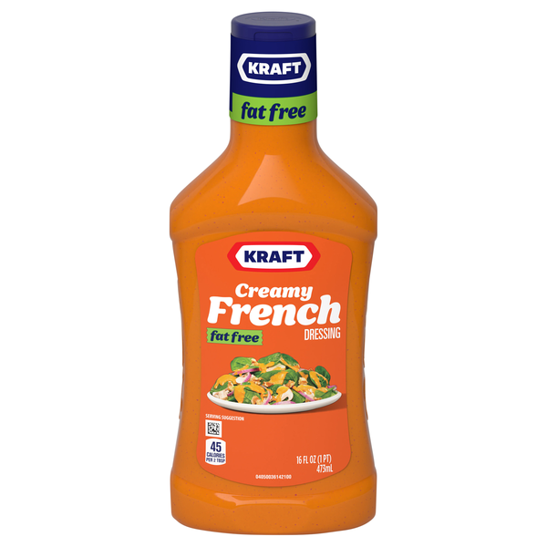 Save on Kraft Creamy French Salad Dressing Fat Free Order Online